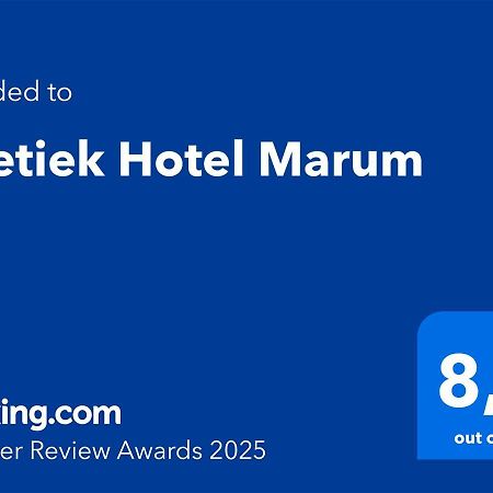 Boetiek Hotel Marum Exteriér fotografie